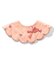ハート・リボン刺繍まんまるスタイ  防水シート