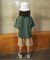 B NEWJACK ワイドフィットハーフパンツ  6分丈
