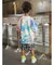 B NEWJACK ワイドフィットハーフパンツ  6分丈