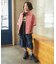 B NEWJACK ワイドフィットハーフパンツ  6分丈