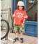 B NEWJACK ワイドフィットハーフパンツ  6分丈