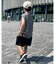 バルーンタックハーフパンツ  5分丈