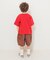 バルーンタックハーフパンツ  5分丈