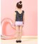 【WEB限定/UVカット】フリルペプラムセパレート水着 UVカット