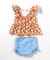 【WEB限定/UVカット】フリルペプラムセパレート水着 UVカット