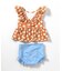 【WEB限定/UVカット】フリルペプラムセパレート水着 UVカット