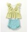【WEB限定/UVカット】フリルペプラムセパレート水着 UVカット