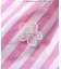 【リンク】【サンリオキャラクターズ】お花ストライプチュニック