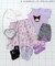 【サンリオキャラクターズ】トロピカルオフショルワンピース