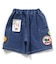 BREEZEMART　ワッペンハーフパンツ  5分丈