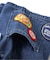 BREEZEMART　ワッペンハーフパンツ  5分丈