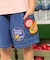 BREEZEMART　ワッペンハーフパンツ  5分丈