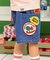 BREEZEMART　ワッペンハーフパンツ  5分丈