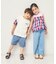 ひんやりスターポケットハーフパンツ  5分丈 接触冷感