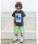 ひんやりスターポケットハーフパンツ  5分丈 接触冷感