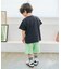ひんやりスターポケットハーフパンツ  5分丈 接触冷感