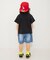 WEB限定  ダメージデニムハーフパンツ  5分丈
