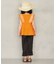 WEB限定 ワッフルフリルチュールトップス