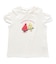 リボンオフショルサマーモチーフTシャツ