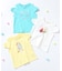 リボンオフショルサマーモチーフTシャツ