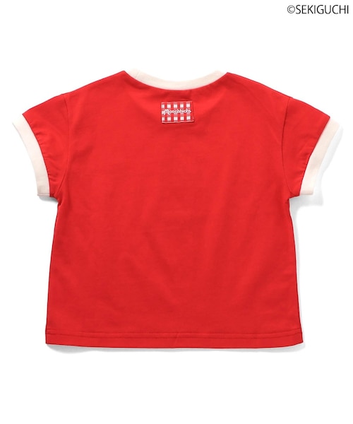 WEB限定【モンチッチ】 リンガーTシャツ｜エフオーオンラインストアの