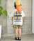 吸水速乾アクティブグラフィックTシャツ