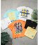 吸水速乾アクティブグラフィックTシャツ