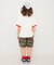 WEB限定  アニマル＆カモフラ カーゴハーフパンツ  5分丈