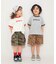 WEB限定  アニマル＆カモフラ カーゴハーフパンツ  5分丈