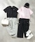 サイドあきスウェットパンツ