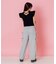 サイドあきスウェットパンツ