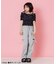 サイドあきスウェットパンツ