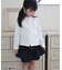 ティアードスカート風キュロット  ショート丈