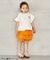ティアードスカート風キュロット  ショート丈