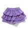 ティアードスカート風キュロット  ショート丈