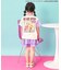 ティアードスカート風キュロット  ショート丈