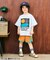 パイルハーフパンツ  4分丈