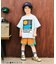 パイルハーフパンツ  4分丈