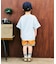パイルハーフパンツ  4分丈