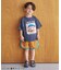 パイルハーフパンツ  4分丈