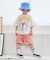 パイルハーフパンツ  4分丈
