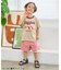 パイルハーフパンツ  4分丈