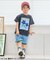 パイルハーフパンツ  4分丈