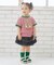 tiny bearサスペンダー付きティアードスカート