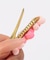 お花ヘアクリップ　２個セット