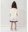 針抜き半袖Tシャツ&裾レースフリルトップスセット