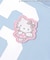 【ハローキティ】エンジェルサテン切替メッシュミニワンピース