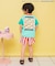 【26夏新作】カラバリイージーハーフパンツ  4分丈