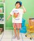 【26夏新作】カラバリイージーハーフパンツ  4分丈
