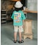 リゾートグラフィックTシャツ